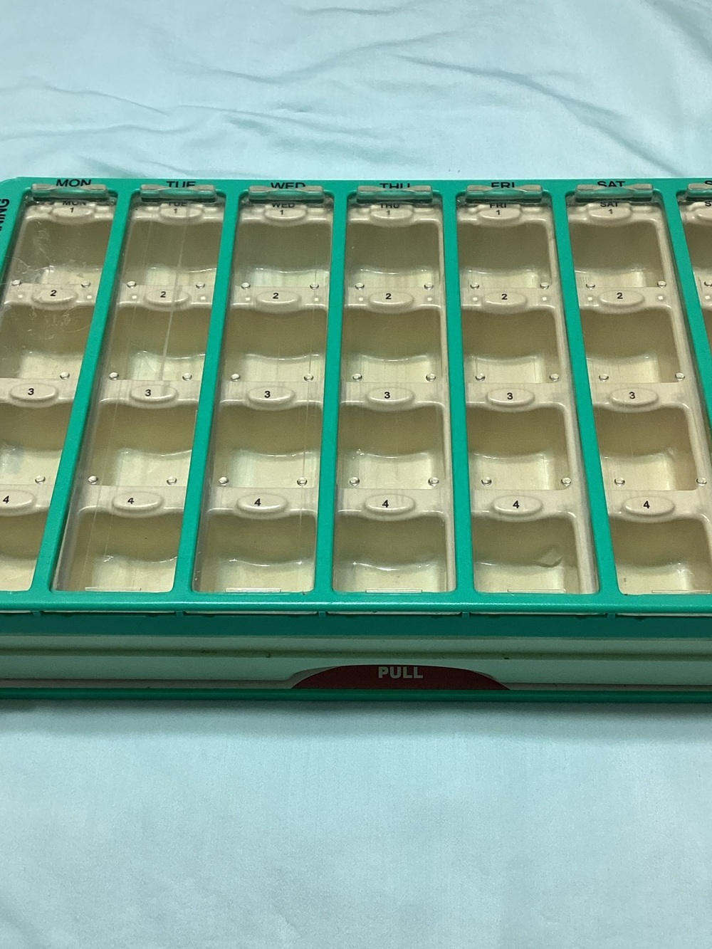 CVS Pharmacy 28 Compartment Seven Day Pill Organizer